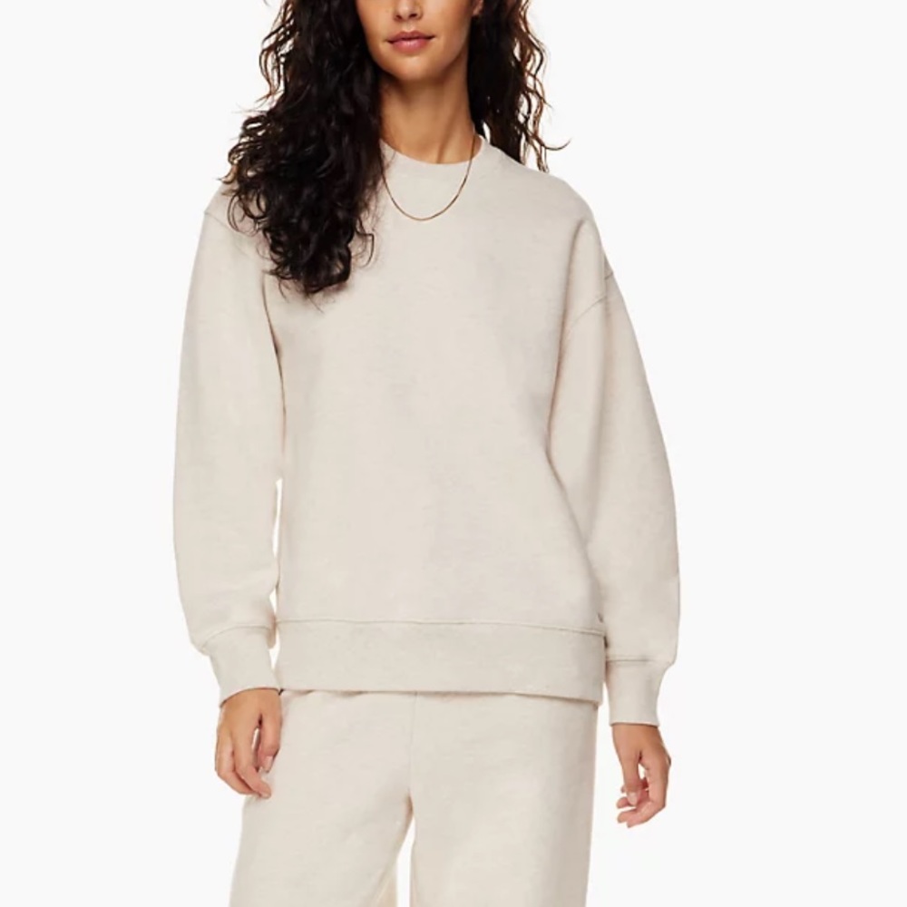 Crew neck sweatshirt